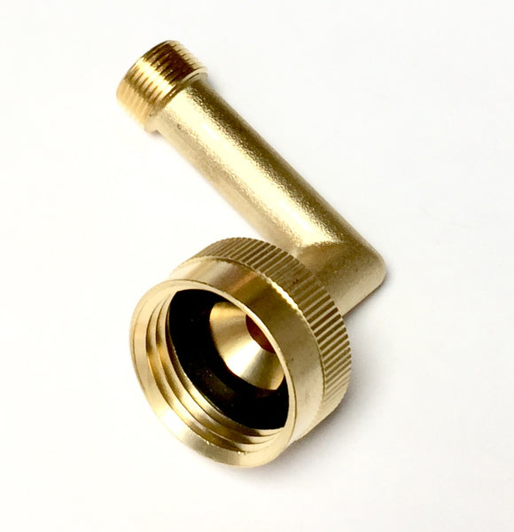 Brass 3/8 Compression X 3/8 Male NPT 90° Elbow Dishwasher - NEW -  ORIGINAL